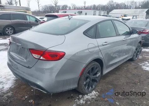 2015 Chrysler 200 S from USA, damaged, VIN 1C3CCCBB9FN539947